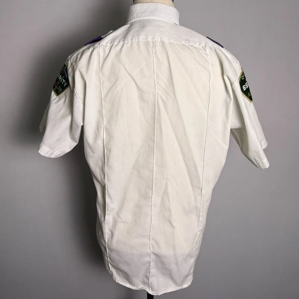 VINTAGE OLYMPICS 1996 ATLANTA SECURITY UNIFORM SHIRT LION APPAREL Sz Medium
